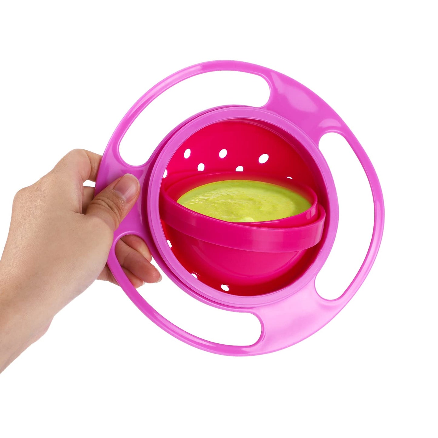 Spill-Proof Baby Bowl – 360°