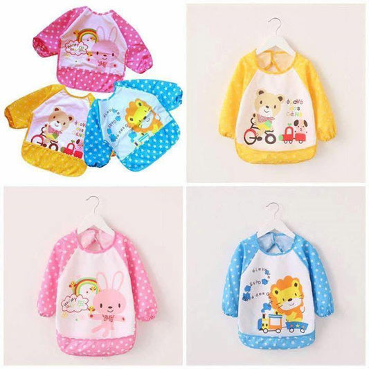 Waterproof Baby Bib with Sleeves