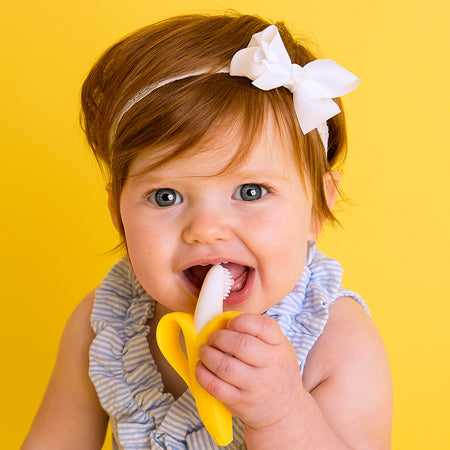 Baby Banana Toothbrush & Teether